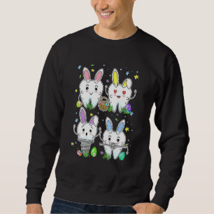 Dental Squad Dental Life Cute Bunny Funny Tooth Ea Sweatshirt