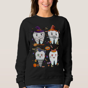 Dental Squad Dental Life Dentist Thanksgiving Hall Sweatshirt