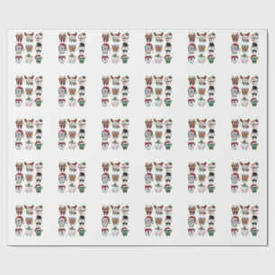 Dental Squad Dentist Christmas Holiday Xmas Wrapping Paper