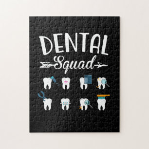 Dental Squad Dentist Dental Student Jigsaw Puzzle