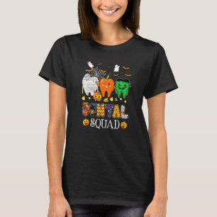Dental Squad Dentist Halloween Costume Spooky Pump T-Shirt