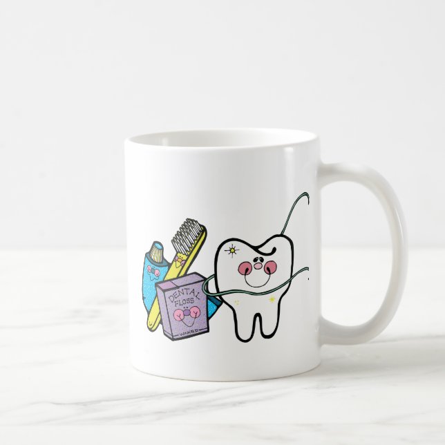 Dental Stuff for Dentist Day March 6th Coffee Mug (Right)