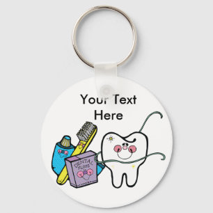 Dental Stuff for Dentist Day March 6th Key Ring