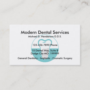 Dental Surgeon Business Cards