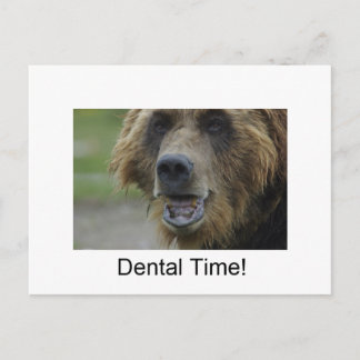 Dental Time! Postcard