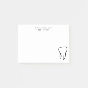Dental Tooth Dentistry Clinic Medical Graphic  Post-it Notes