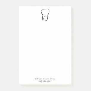 Dental Tooth Dentistry Clinic Medical Graphic  Post-it Notes