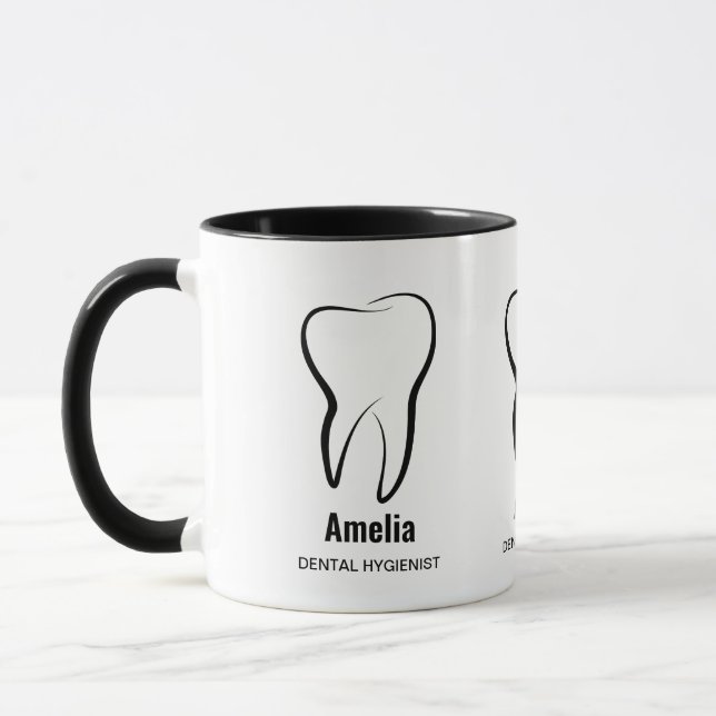 Dental Tooth Dentistry Clinic Medical Profession Mug (Left)
