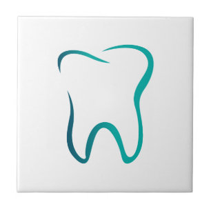 Dental Tooth Dentistry Medical Image Ceramic Tile