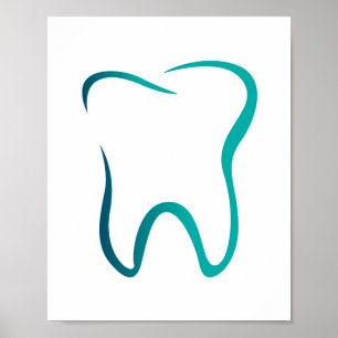 Dental Tooth Image Dentistry Clinic Small Poster