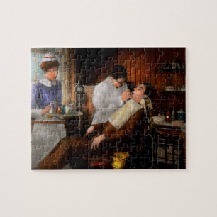 Dentist - An incisive decision - 1917 Jigsaw Puzzle