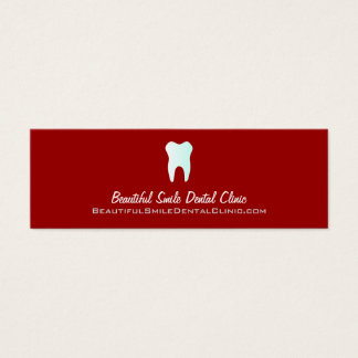 Dentist Appointment Cards- Colour changeable