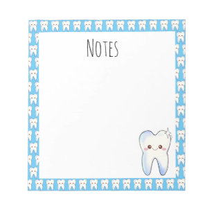 Dentist Appointment Tooth Notepad