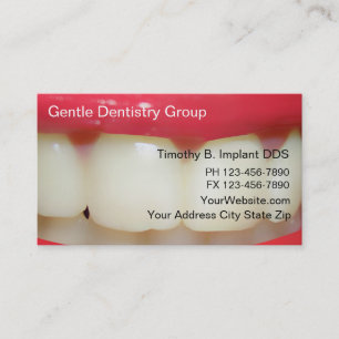 Dentist Business Cards