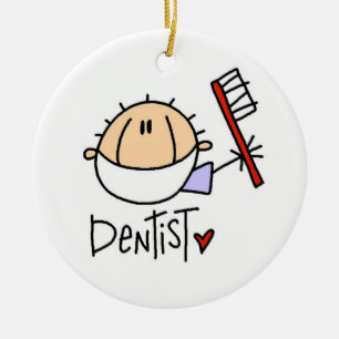 Dentist Ceramic Ornament