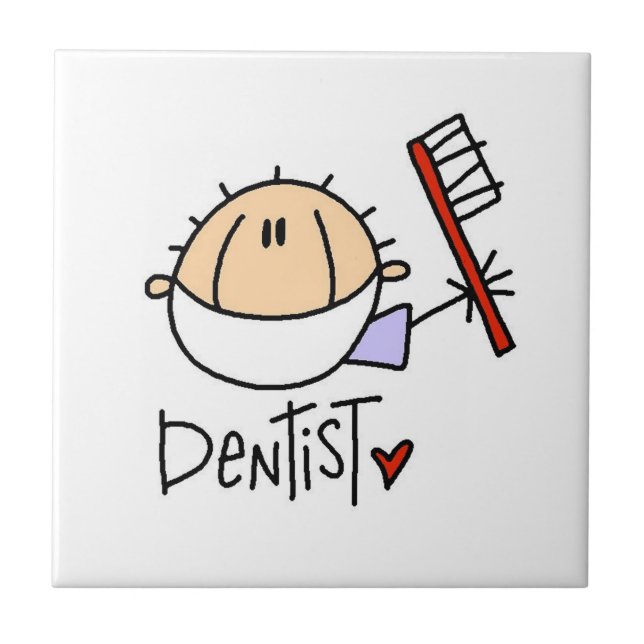 Dentist Ceramic Tile (Front)