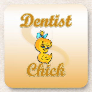 Dentist Chick Coaster