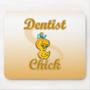 Dentist Chick Mouse Pad