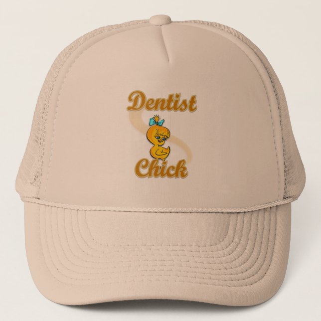 Dentist Chick Trucker Hat (Front)