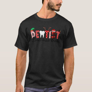 Dentist Christmas Crew Funny Dental Hygiene Xmas T-Shirt