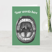 Dentist Customisable Card