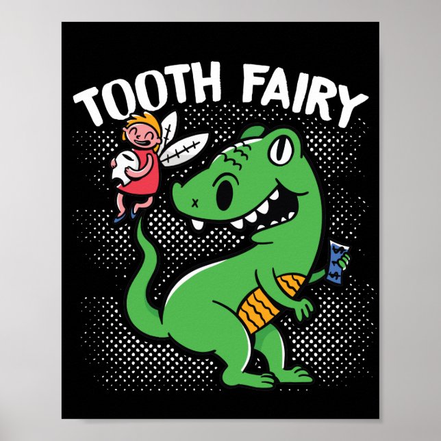 Dentist Dental Assistant Hygienist Tooth Fairy Poster (Front)