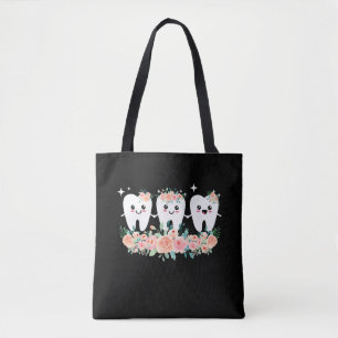 Dentist Dental Assistant Oral Hygienist Tooth Tote Bag