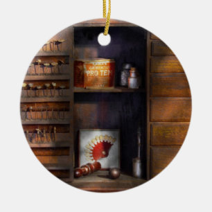 Dentist - Dental Burrs Ceramic Tree Decoration