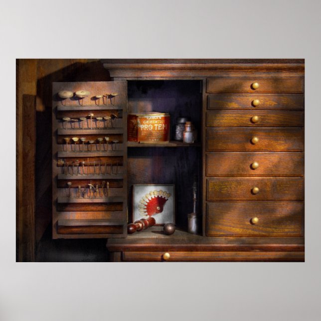 Dentist - Dental Burrs Poster (Front)