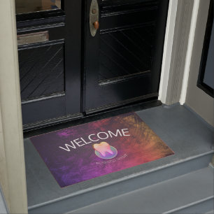 Dentist Dental Care Clinic Rose Gold Tooth Welcome Doormat