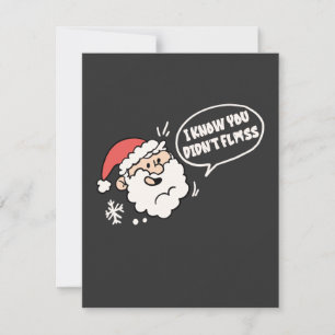 Dentist Dental Christmas Santa Card