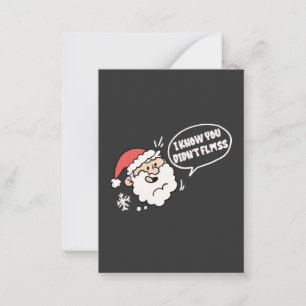 Dentist Dental Christmas Santa Card