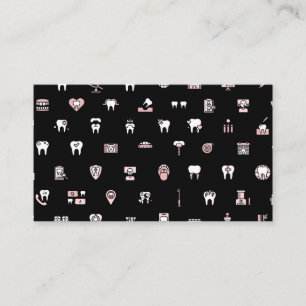 Dentist dental clinic dent care business card