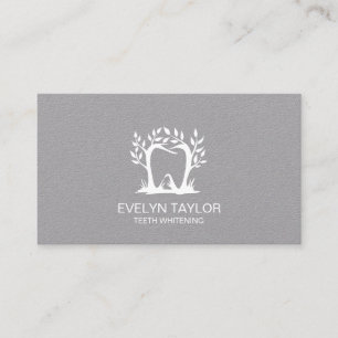 Dentist Dental Clinic teeth Whitening Smile Crown Business Card