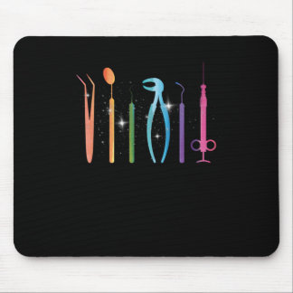 Dentist Dental Dentistry Tooth Teeth Doctor Gift Mouse Pad