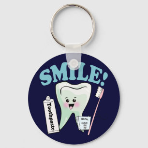 Dentist Dental Hygienist Key Ring