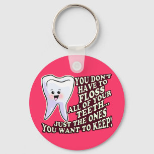 Dentist Dental Hygienist Key Ring
