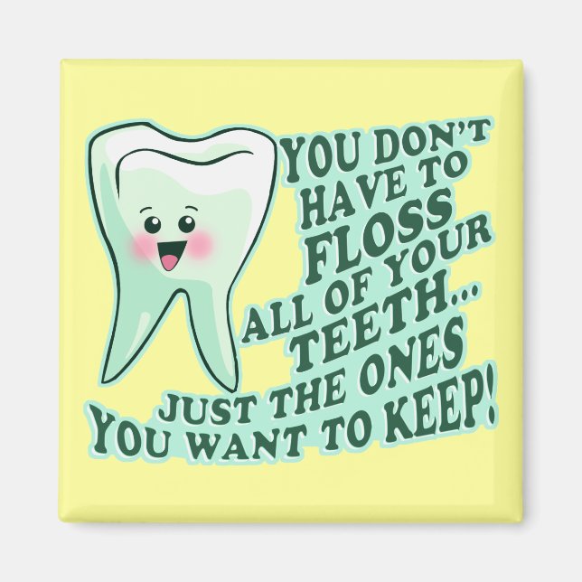 Dentist Dental Hygienist Magnet (Front)