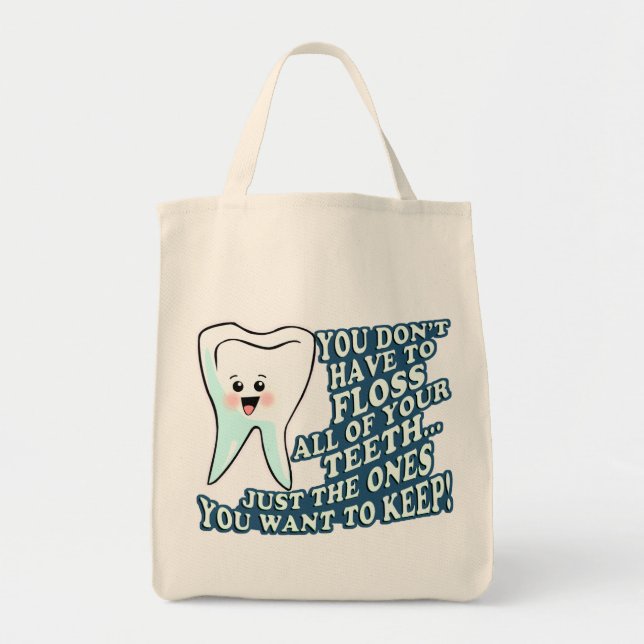 Dentist Dental Hygienist Tote Bag (Front)