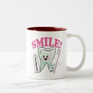 Dentist Dental Hygienist Two-Tone Coffee Mug