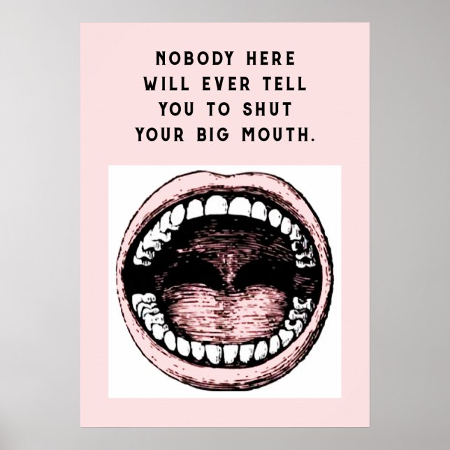 Dentist Dental Office Poster (Front)