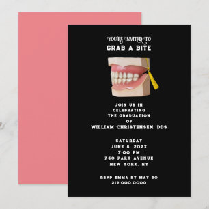 Dentist Dental School Graduation Party Invitation
