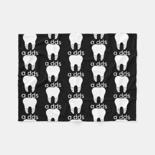 Dentist Dental Student Dentistry Hygienist Fleece Blanket