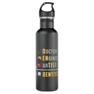 Dentist Dental Teeth Doctor Tooth Funny Gift Idea 710 Ml Water Bottle