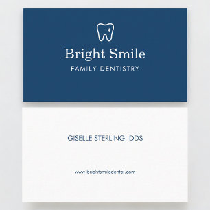 Dentist Dentistry Tooth Logo Business Card