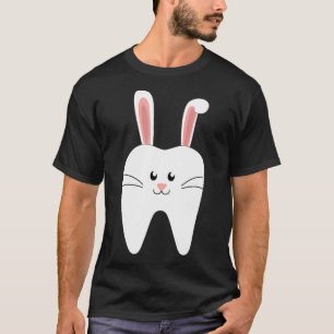 Dentist Easter Dental Assistant Tooth  T-Shirt