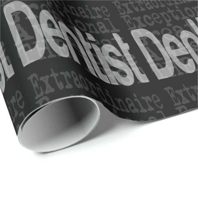 Dentist Extraordinaire Wrapping Paper (Roll Corner)