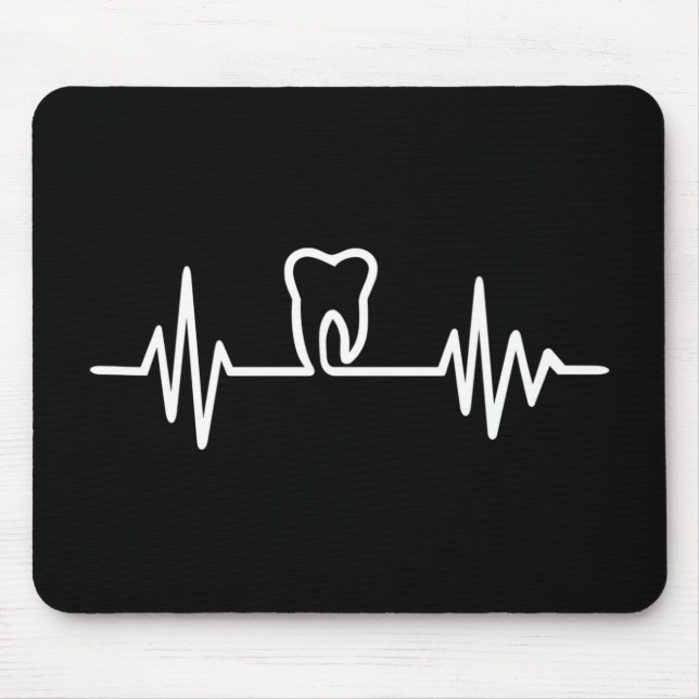Dentist frequency mouse pad (Front)
