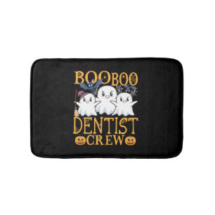 Dentist Halloween Crew Dentist Bath Mat