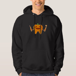 Dentist Halloween Gift Dental Assistant Dentistry Hoodie